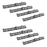 Emblema Harman Kardon Paquete 10 Piezas Bocina Auto Estereo