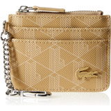 Cartera Billetera Tarjetero Lacoste Original Beige Mujer