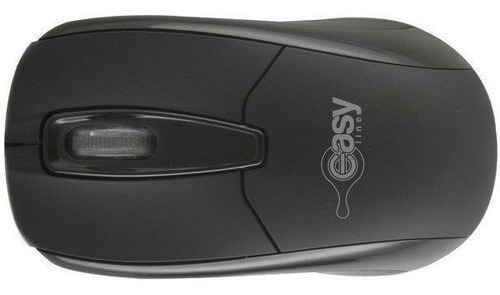 Mouse Alámbrico Easy Line El-993377 Color Negro