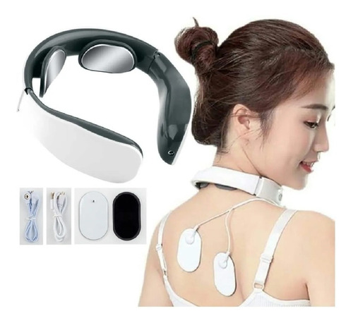 Masajedor Electroestimulador De Cuello Cervical Recargable