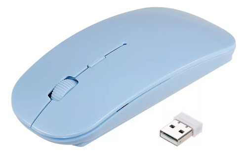 Mouse Sem Fio Portátil De 2,4 G Ultrafino E Silencioso