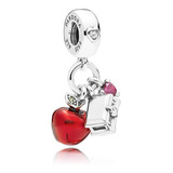 Charm,dije Pandora Blanca Nieves Disney Plata925  Original 