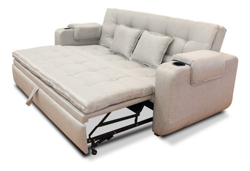 Sofa Cama Matrimonial Moderno Ankor Sala Mobydec Muebles