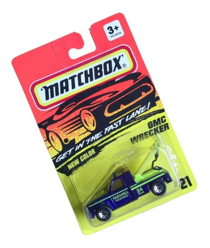 Grúa Gmc Wrecker No Camabaja Matchbox