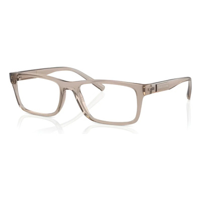 Lentes Armani Exchange Ax3115 Colores Oftalmico Color 8344 Marrón Traslúcido Brillante