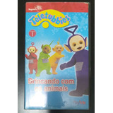 Fita Vhs Teletubies-brincando Com Os Animais-2003 Vol.1 