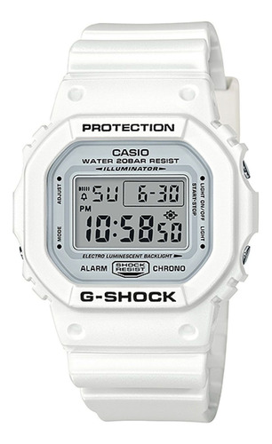 Reloj Para Unisex G-shock Dw-5600mw-7dr Blanco
