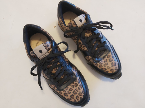 Zapatilla Zapato Burgues Animal Print Impresionante 43