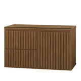 Gabinete Para Banheiro Ripado 80cm 100% Mdf Sem Cuba