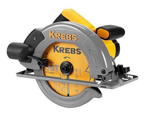 Krebs Sierra Circular De Cuerda De Mano De 4500 Rpm, Sierra 