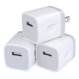 Adaptador De Pared Usb Para iPhone, 1a/5v, Un Solo Puerto, B