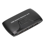 Accesorios De Ordenador Kvm Switch 4 S Para Compartir 4 Disp