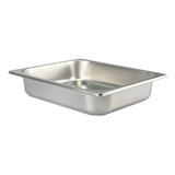 Cuba Rechaud Buffet Inox Aço 1/2x65 32,5x26,5 Fria 4 Litros