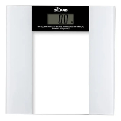 Silfab BE214 Balanza personal 200kg color gris | MercadoLibre