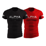 Kit 2 Camisa Camiseta Masculina Dry Fit Academia Treino