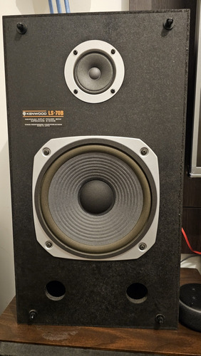 Parlantes Kenwood Ls70b Impecables Muy Buen Sonido (par) 60w