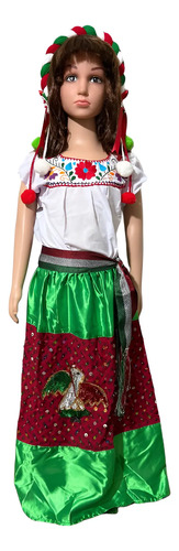 Traje Regional De China Poblana Envío Gratis