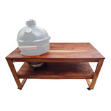 Mesa De Madera Para Big Green Egg Large