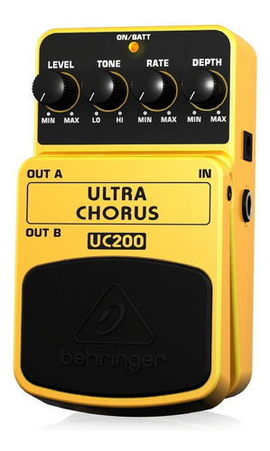 Pedal Behringer Uc200 Efecto Guitarra Ultra Chorus