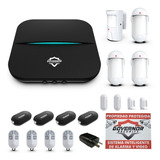 Panel De Alarma Governor Gv-safe300 Kit Nº6 Negro Wifi Gsm