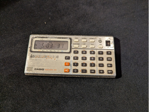 Calculadora Computadora Casio Musical Modelo 80