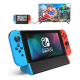 Tv Dock Station Para Nintendo Switch Oled Hdmi Rj45 S3+