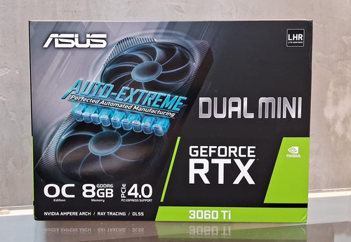 Placa De Vídeo Asus Dual Nvidia Geforce Rtx 3060ti 8gb Rgb