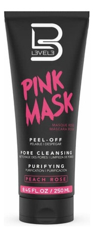 Mascarilla Facial Peel-off Level 3 Pink X250 Ml Tipo De Piel Grasa