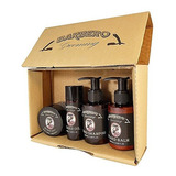 Barbero Grooming Kit De Cuidado Para La Barba 4 pcs