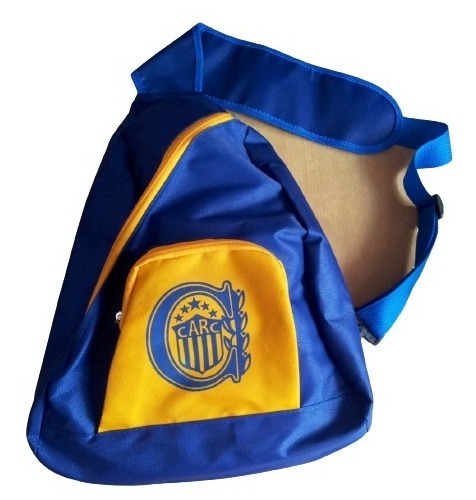 Rosario Central Mochila Cruzada + Almohadón  