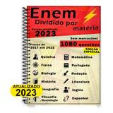 Enem 2023 Provas Divididas Por Matéria 2017 Até 2022 Apostila De Questões