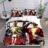 Funda De Edredón Para Cama Doble Black Adam And Shazam