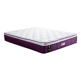 Colchón Queen Size Sealy New Manchester Color Violeta Oscuro