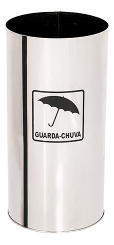 Porta Guarda-chuva De Aço Inox 24x60