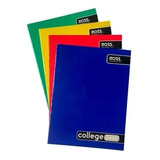 Cuadernos College Cuadro Grande 7mm 80 Hojas 10 Unidades 