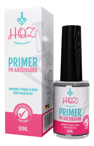 Primer Hqz 10ml Ph Adesivador Preparador Unhas Acrigel