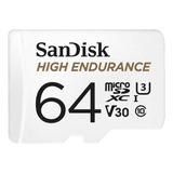 Tarjeta De Memoria Sandisk Sdsqqnr-064g-gn6ia Con Adaptador Sd 64gb