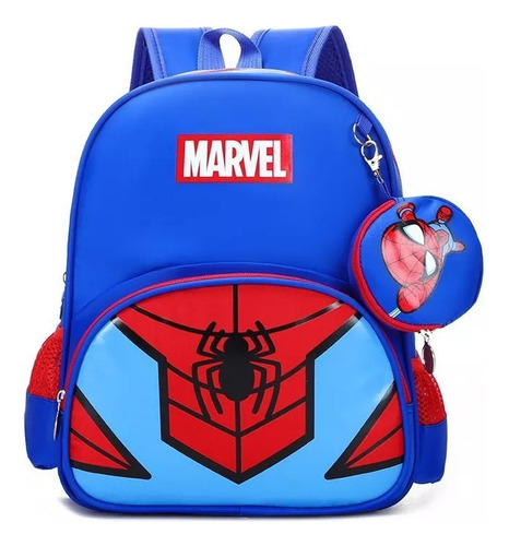 Mochila Pequeña Con Diseño De Spiderman 2023