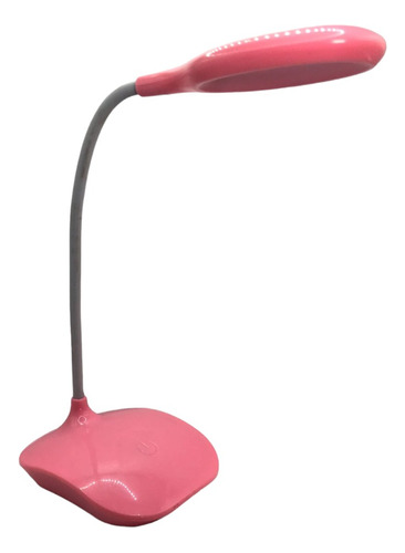 Lampara Led De Escritorio Rosa Flexible 