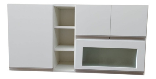 Alacena 120 X 60 X 30 C/e Perfil Jota Melamina Cocina