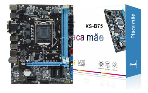 Placa Mãe Pci Express Chipset Intel 1155 Ddr3 Usb 3.0 16gb