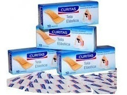 Accesorios Curitas Tela Elastica X 8 Unidades -1 Caja