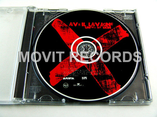 Avril Lavigne Under My Skin Cd Edición 2004