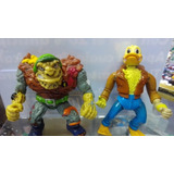Tortugas Ninja Figuras General Traag Y Ace Duck Vintage 1989
