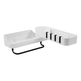 Soporte Esquina Organizador Sin Perforaciones De Baño Cocina