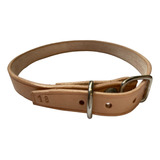 Collar Liso Perro, Piel Sillero, 45.72 Cm Largo, 1.6cm Ancho