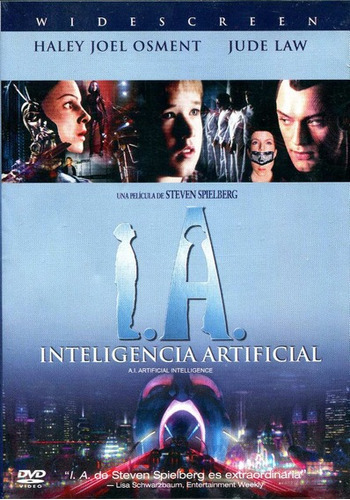 I. A. Inteligencia Artificial Película Dvd