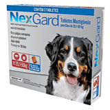 Nexgard Antipulgas E Carrapatos 25 A 50kg C/3 Tabletes