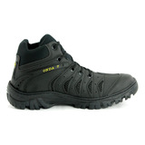 Cuturno Adventure Trekking Tenis Preto Sola Costurada Trilha