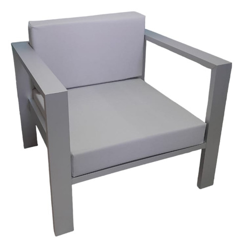 Sillón Aluminio Anodizado 1 Cuerpo Exterior 